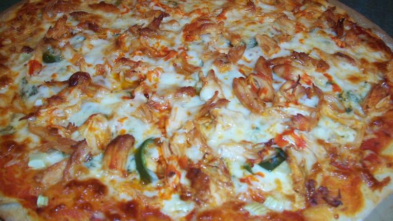 Buffalo Wing Pizza Created by Chef Petunia