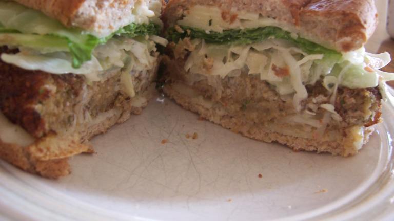 Nutty for New England Naughty but Nice Crab Burger Created by anme7039