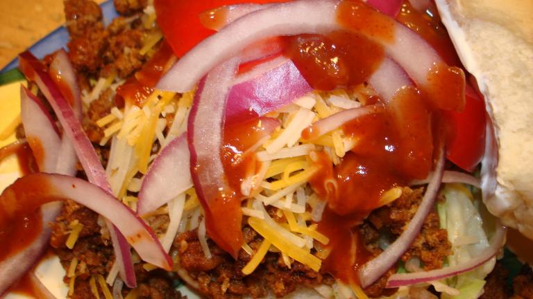 Texas Taco Burgers created by Vicki in CT