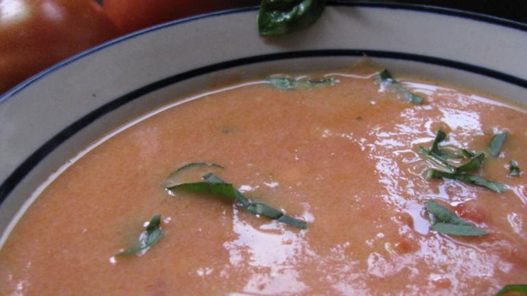 Tomato & Gorgonzola Soup Created by iris5555