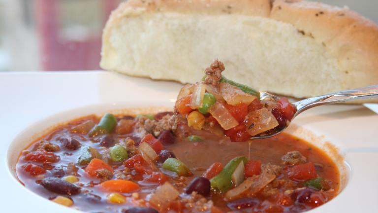 Hearty Beef and Vegetable Soup Created by Tinkerbell
