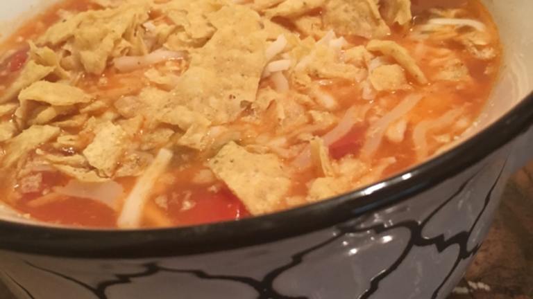 Chicken Enchilada Soup Created by Anonymous
