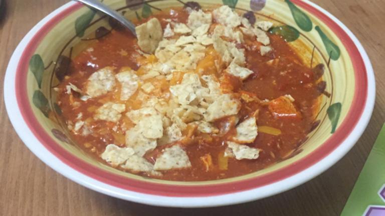 Chicken Enchilada Soup Created by amy stockett