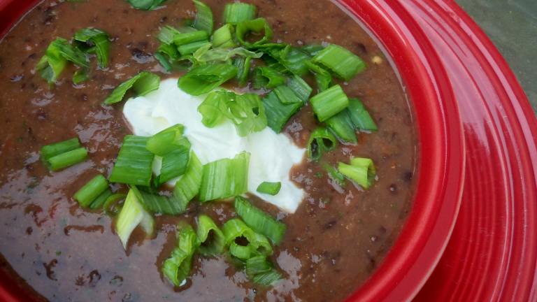 Bean and Salsa Soup Created by Parsley