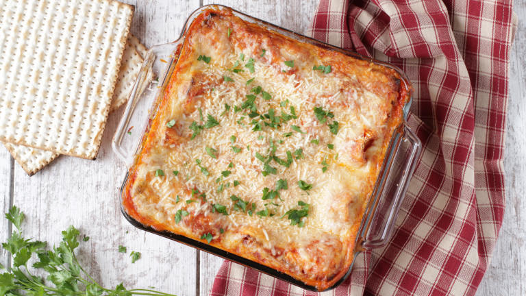 Matzoh Lasagna Created by DeliciousAsItLooks