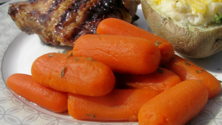 Glazed Carrots (Carottes Vichy) Created by lazyme