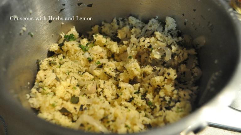 Couscous With Herbs and Lemon Created by ImPat