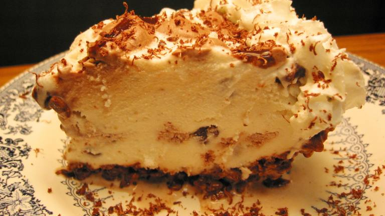 Chocolate Chip Ice Cream Pie Created by Mulligan