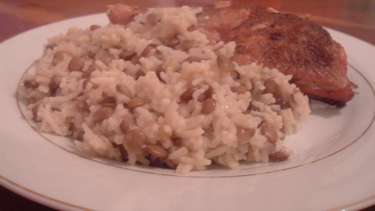 Lebanese Lentils (Mujadara) created by Um Safia