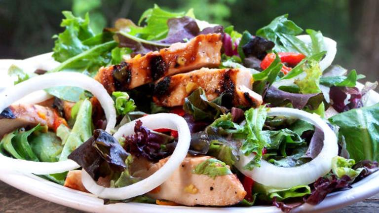 Ginger Marmalade Grilled Chicken Salad created by NcMysteryShopper