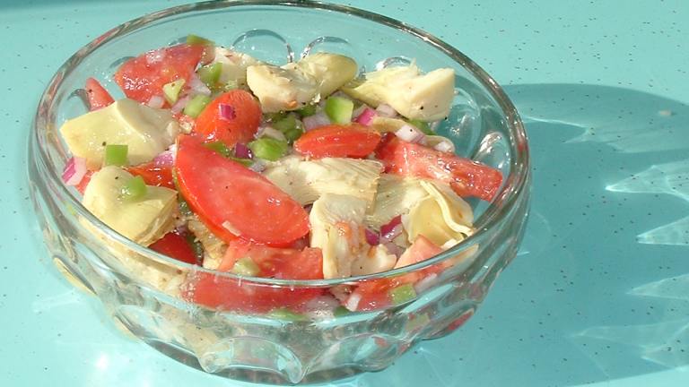 Marinated Artichoke Salad Created by Bergy