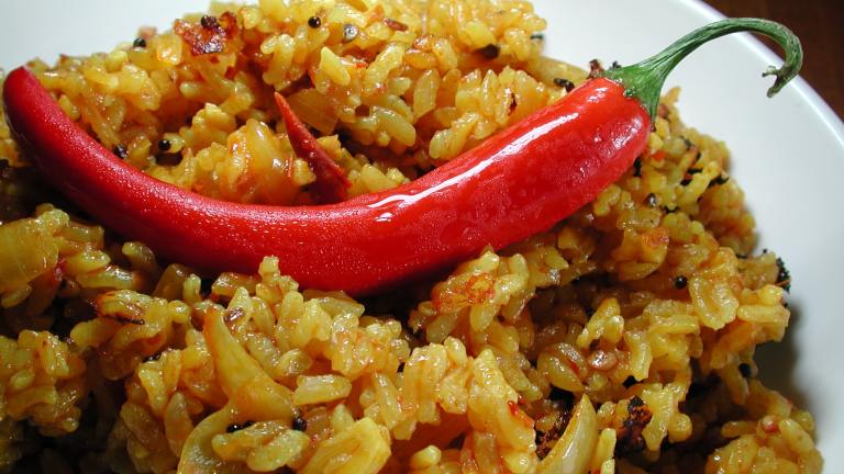 Authentic Mexican - Arroz Roja created by Chef floWer