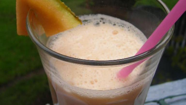 Cantaloupe Dream Smoothie Created by Mandy