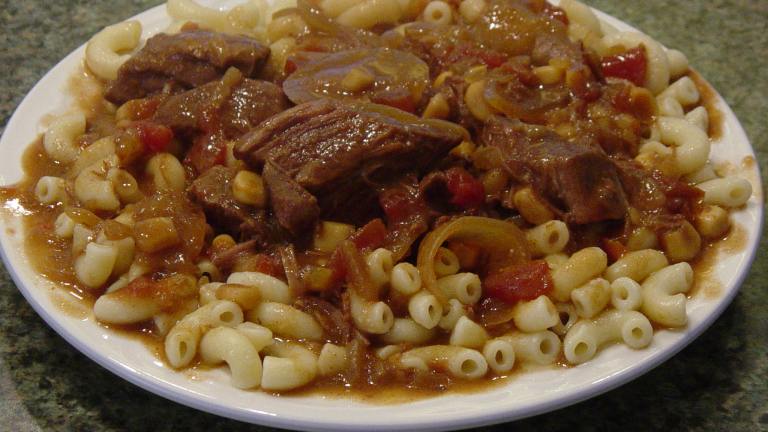 Am’s Crock Pot Beef Goulash Stew Created by anonymous