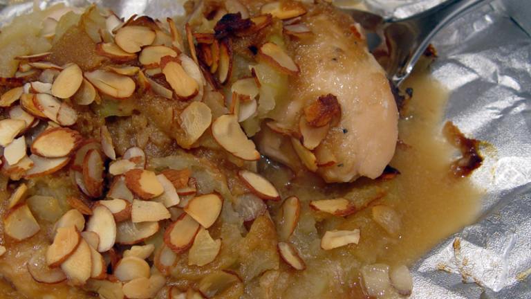 Chicken With Apples and Almonds Created by Adrienne in Reister