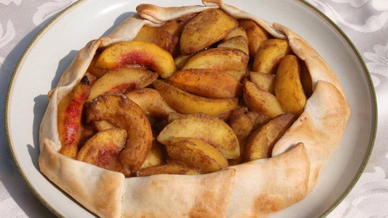 Easy Peach Tart created by Sorrie_Lue