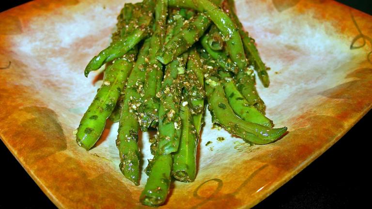 Green Beans With Balsamic Pesto created by SusieQusie