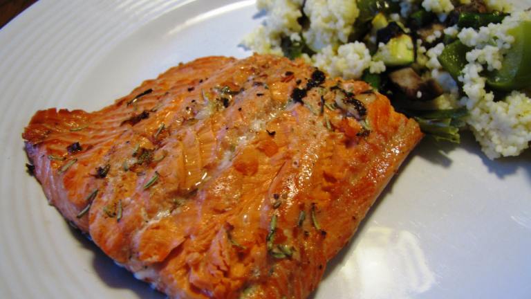 White Wine Grilled Salmon Created by loof751