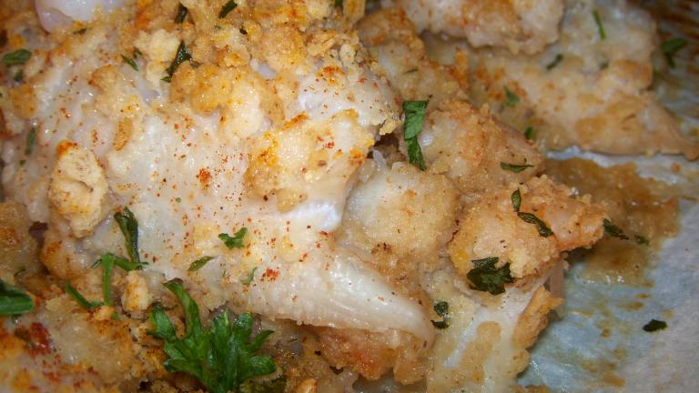 Stuffed Pollock With Shrimp Sauce Created by Elly in Canada