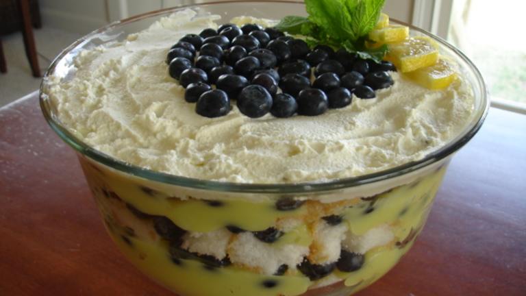 Blueberry Lemon Trifle Created by carolinajen4