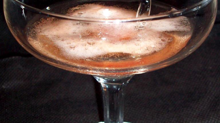 Champagne Cocktail Created by Tisme