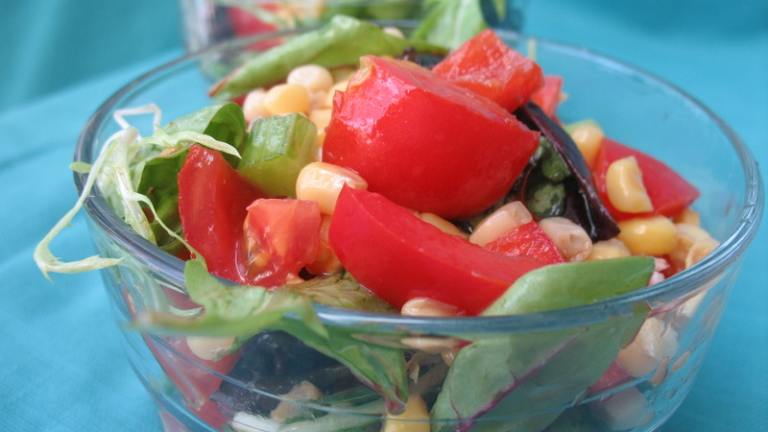 Sweetcorn and Red Pepper Salad created by Redsie