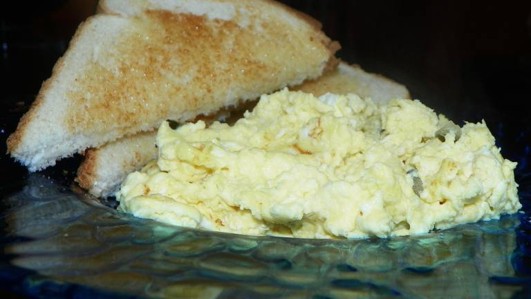 Deviled Scrambled Eggs Created by Baby Kato