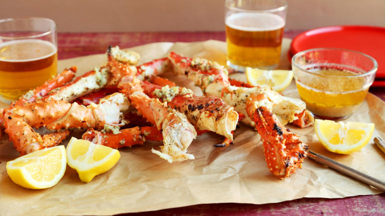 Crabs - Garlic Butter Baked Crab Legs Created by Jonathan Melendez 