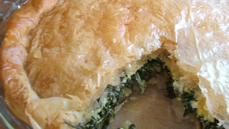 Spanakopita (Greek Greens Pie ) Created by Kathy228