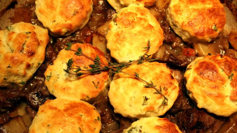 Beef Casserole With Herb Dumplings Created by DJoy5847
