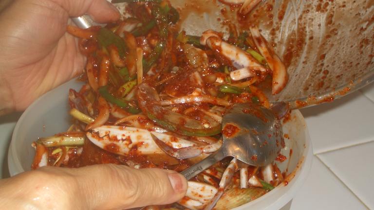Korean Spicy Crab created by Heystopthatnow