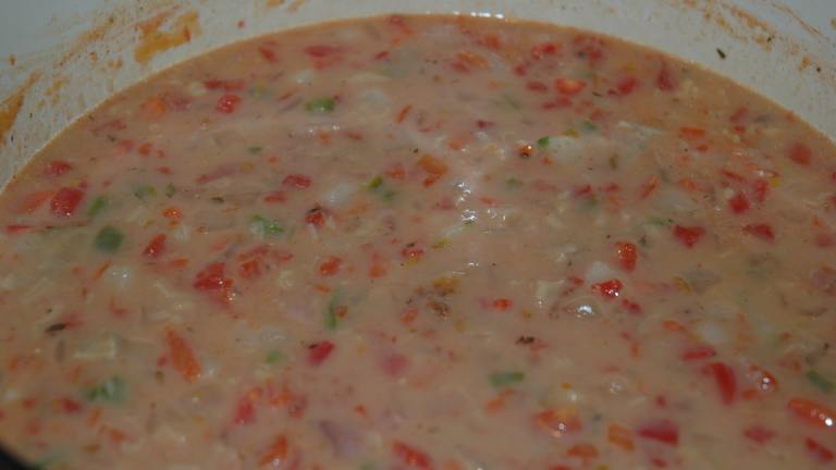 Red and White Clam Chowder Created by Sweetiebarbara
