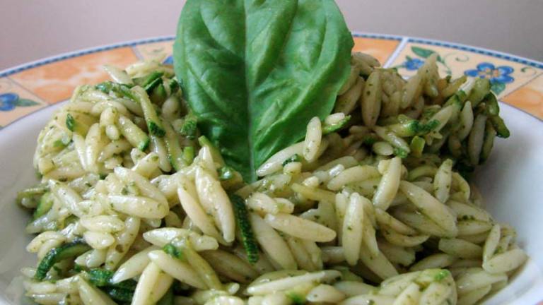 Zucchini and Orzo Salad Created by Boomette