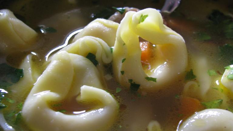Golden Tortellini Soup created by iris5555