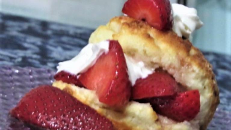 Strawberry Shortcake With Buttermilk Biscuits Created by Baby Kato
