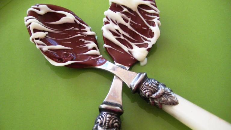 Coffeehouse Chocolate Spoons Created by gailanng