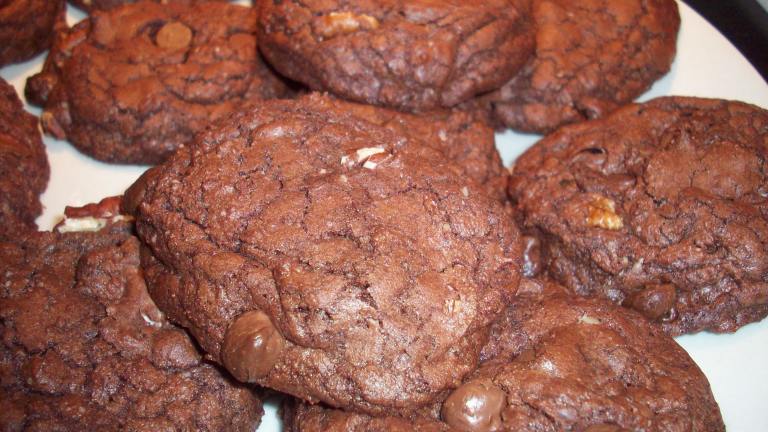 Chewy Brownie Cookies Created by C. Taylor