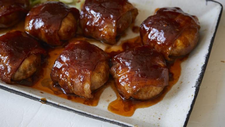 BBQ Bacon Wrapped Mushrooms Recipe - Food.com