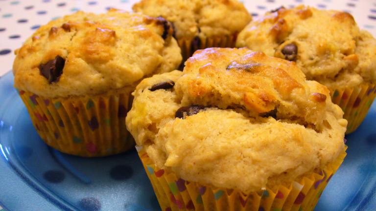Peanut Butter-Banana Breakfast Muffins Created by coconut_chip