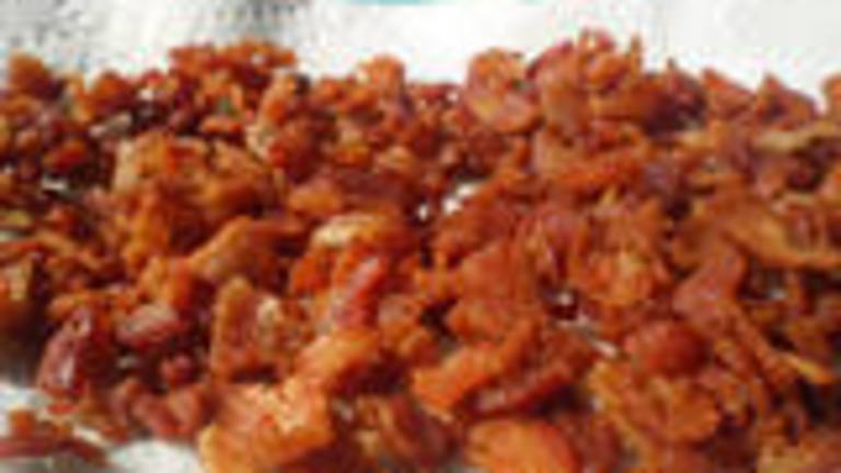 how to soften bacon bits