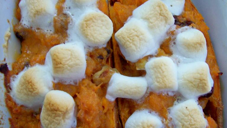 Twice Baked Sweet Potatoes for the Sweet Tooth! created by Marlitt
