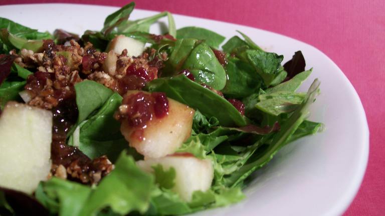 Apple Pecan Salad With Cranberry Vinaigrette created by Sharon123