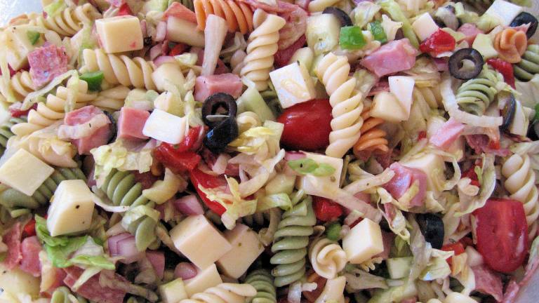 Italian Sub Pasta Salad created by Brenda.