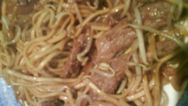 Beef Chow Mein Created by Young cook ellie