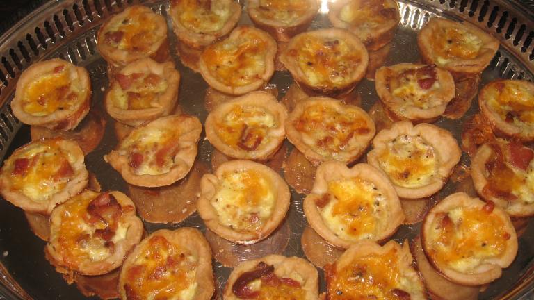 Miniature Bacon-Cheese Quiche Created by mary winecoff