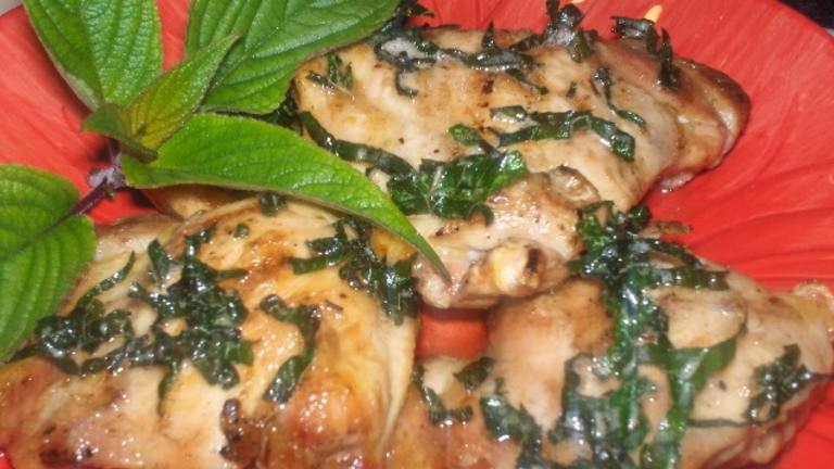 Char-Grilled Chicken With Sage Butter  Aust Ww 4pts Created by Alskann