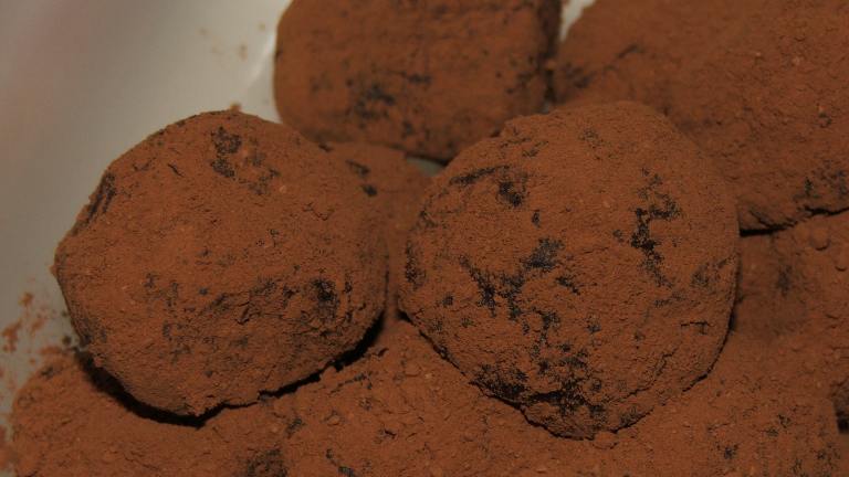 Low Fat Chocolate Truffles Created by Wendy-Bob