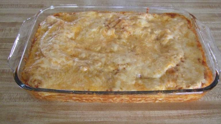 Berdie's Cheese Enchilada Casserole created by Berdie