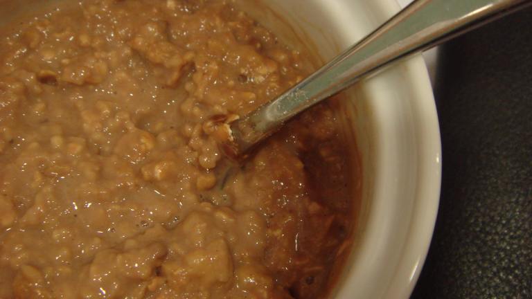 Instant Chocolate Oatmeal With Cinnamon Created by vintagenovelty