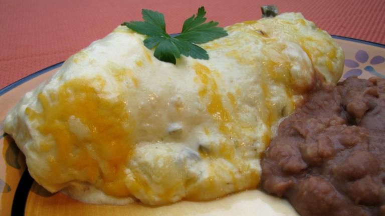 Chicken Enchiladas in Creamy White Sauce created by lazyme